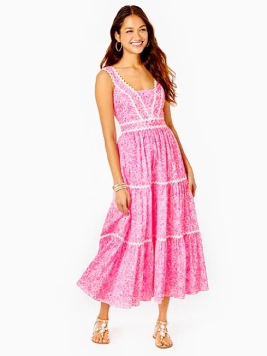 Lilly Pulitzer Dresses & Skirts - Lilly Pulitzer Pollie Midi Dress